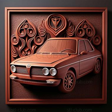 3D model Alfa Romeo 105115 Series Coups (STL)